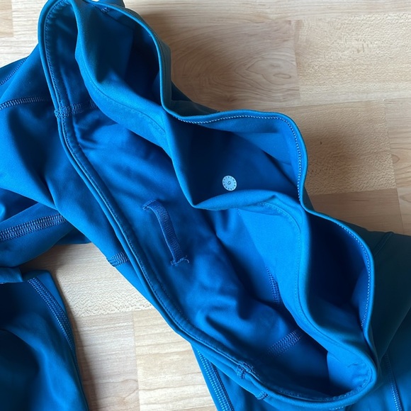 Lululemon fast and free 25” legging dark teal - Picture 6 of 14